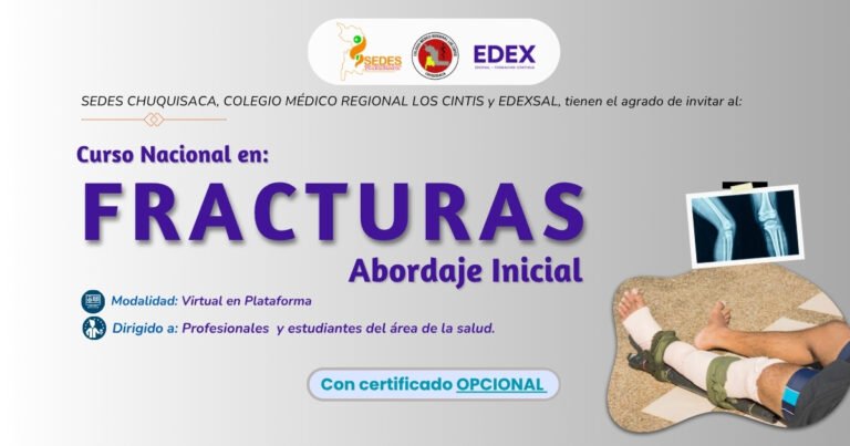 CURSO NACIONAL EN: FRACTURAS – ABORDAJE INICIAL