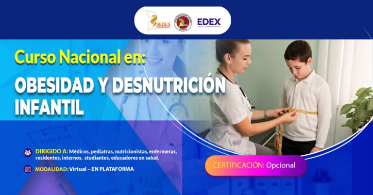 CURSO OBESIDAD Y DESNUTRICIÓN INFANTIL